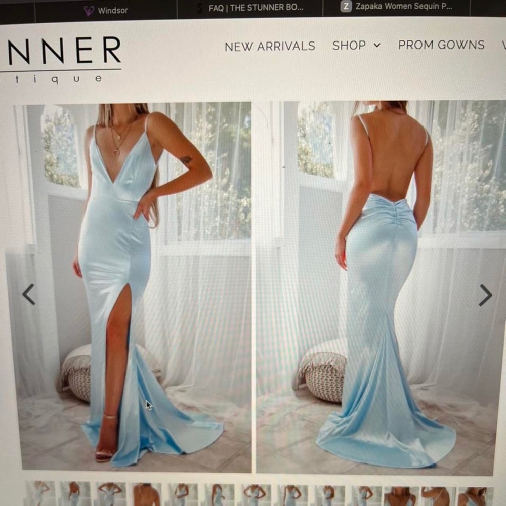 Light Blue long dress